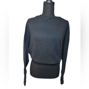 🐰 We the Free/Free People Nikala Pullover (GUC; Dark Gray/Washed Black/M)